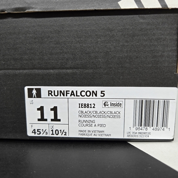 New adidas adidas Runfalcon 5.0 Μen\'s Running Shoes Size 11 main image 2